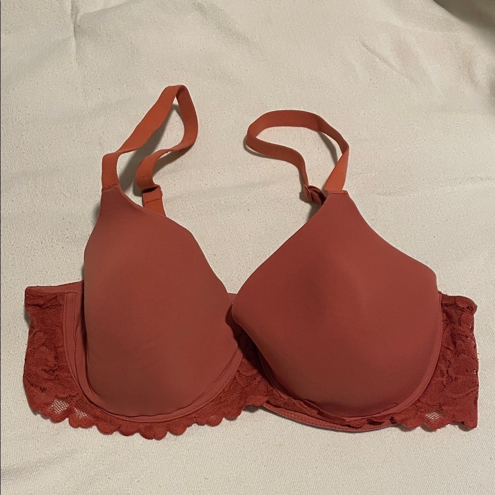 Burnt Orange Bra from No Boundaries.  SZ 40C